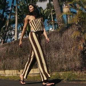 714. FREE PEOPLE Beach Joan Fauxchet Set NWOT $128